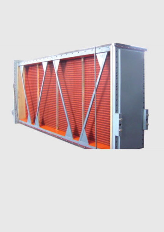 哈電100萬發(fā)電機(jī)用臥式氫氣冷卻器